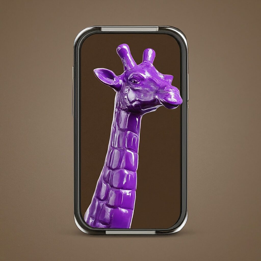 Giraffeonphone